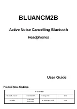 Teac BLUANCM2B User Manual preview