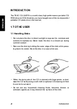 Preview for 3 page of Teac CD-224PEK User Manual