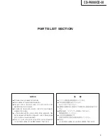 Preview for 5 page of Teac CD-30 Service Manual