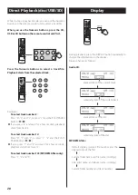 Preview for 28 page of Teac CR-H258i Owner'S Manual