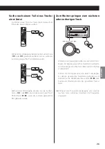 Preview for 75 page of Teac CR-H258i Owner'S Manual