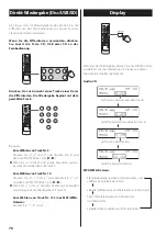 Preview for 76 page of Teac CR-H258i Owner'S Manual