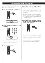 Preview for 78 page of Teac CR-H258i Owner'S Manual