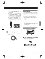 Preview for 23 page of Teac CR-H260i Owner'S Manual