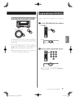 Preview for 33 page of Teac CR-H260i Owner'S Manual