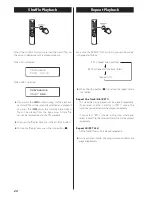 Preview for 24 page of Teac CR-H700 Owner'S Manual