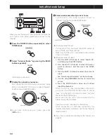 Preview for 34 page of Teac CR-H700 Owner'S Manual