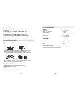 Preview for 9 page of Teac CRX260i User Manual