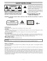 Preview for 4 page of Teac DV-P50 Owner'S Manual