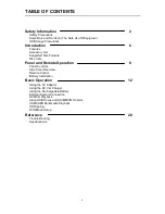 Preview for 4 page of Teac DVP1012 User Manual