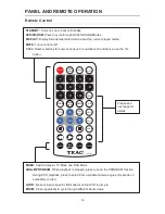 Preview for 13 page of Teac DVP1012 User Manual