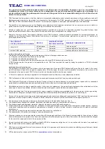 Preview for 3 page of Teac DVP1013 User Manual