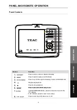 Preview for 11 page of Teac DVP1013 User Manual