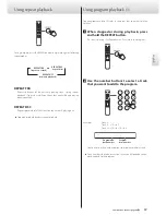 Preview for 19 page of Teac Esoteric K-07 Owner'S Manual