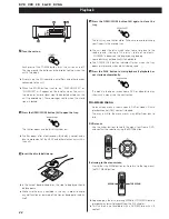 Preview for 22 page of Teac Esoteric P-03 Owner'S Manual