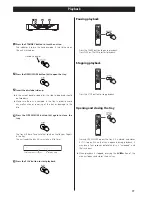 Preview for 11 page of Teac Esoteric SZ-1 Owner'S Manual