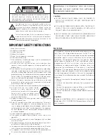 Preview for 2 page of Teac Esoteric X-01 Owner'S Manual