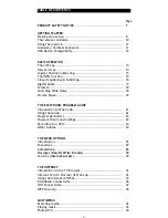 Preview for 3 page of Teac ITV-D500 Operator'S Manual