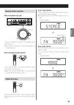 Preview for 49 page of Teac LP-P1000 Owner'S Manual