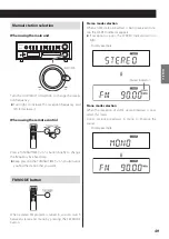 Preview for 49 page of Teac MC-D800 Owner'S Manual