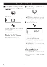 Preview for 58 page of Teac MC-D800 Owner'S Manual