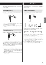 Preview for 59 page of Teac MC-D800 Owner'S Manual