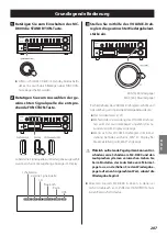 Preview for 207 page of Teac MC-D800 Owner'S Manual