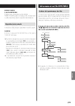 Preview for 279 page of Teac MC-D800 Owner'S Manual