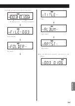 Preview for 341 page of Teac MC-D800 Owner'S Manual