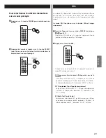 Preview for 39 page of Teac MC-DX20 Owner'S Manual