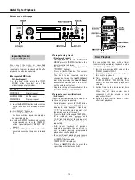 Preview for 14 page of Teac MD-5 Owner'S Manual