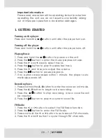 Preview for 7 page of Teac MP-8000 User Manual