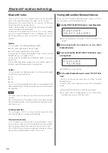 Preview for 22 page of Teac NT-503DAB Owner'S Manual