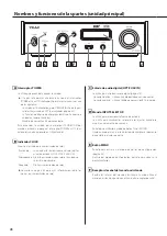 Preview for 76 page of Teac NT-503DAB Owner'S Manual