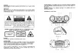 Preview for 2 page of Teac PC-D890M Instruction Manual