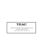 Preview for 18 page of Teac PCDV125L User Manual