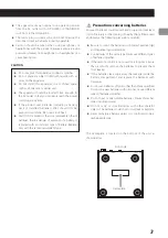 Preview for 3 page of Teac PD-301-X Owner'S Manual