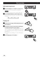 Preview for 14 page of Teac PD-301-X Owner'S Manual