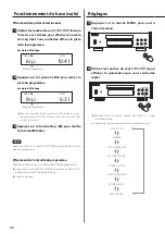 Preview for 40 page of Teac PD-505T Owner'S Manual