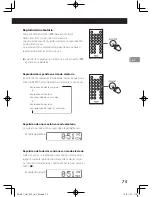 Preview for 75 page of Teac PD-H01 Owner'S Manual