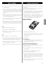 Preview for 5 page of Teac PD-H380 Owner'S Manual