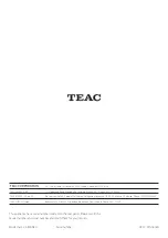 Preview for 8 page of Teac S-300NEO Owner'S Manual