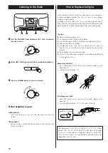 Preview for 12 page of Teac SL-A200 Owner'S Manual