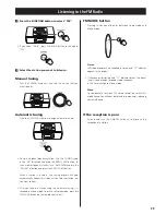 Preview for 29 page of Teac SR-3DAB Owner'S Manual