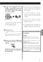 Preview for 61 page of Teac SR-L100 Owner'S Manual