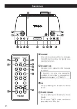 Preview for 72 page of Teac SR-L100 Owner'S Manual