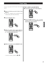 Preview for 29 page of Teac SR-L250i Owner'S Manual