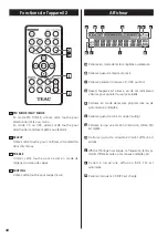 Preview for 44 page of Teac SR-L250i Owner'S Manual