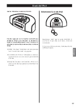 Preview for 57 page of Teac SR-L250i Owner'S Manual