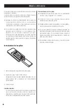 Preview for 78 page of Teac SR-L250i Owner'S Manual